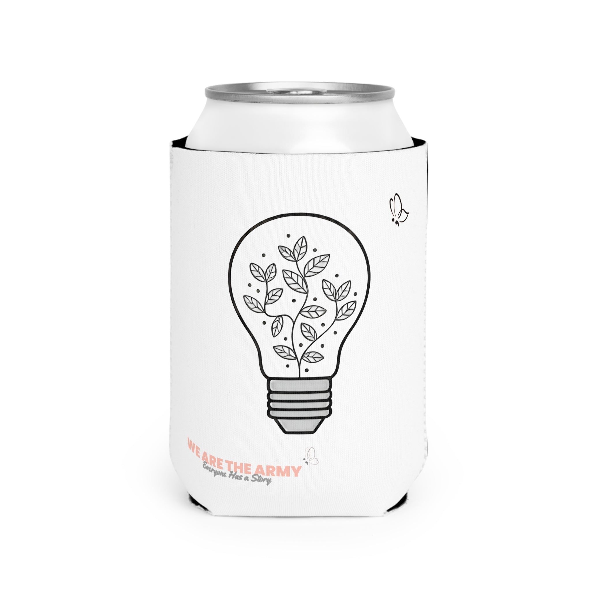 Light Bulb Can Cooler Sleeve — Self Love Club Aesthetic Light Bulb Koozie