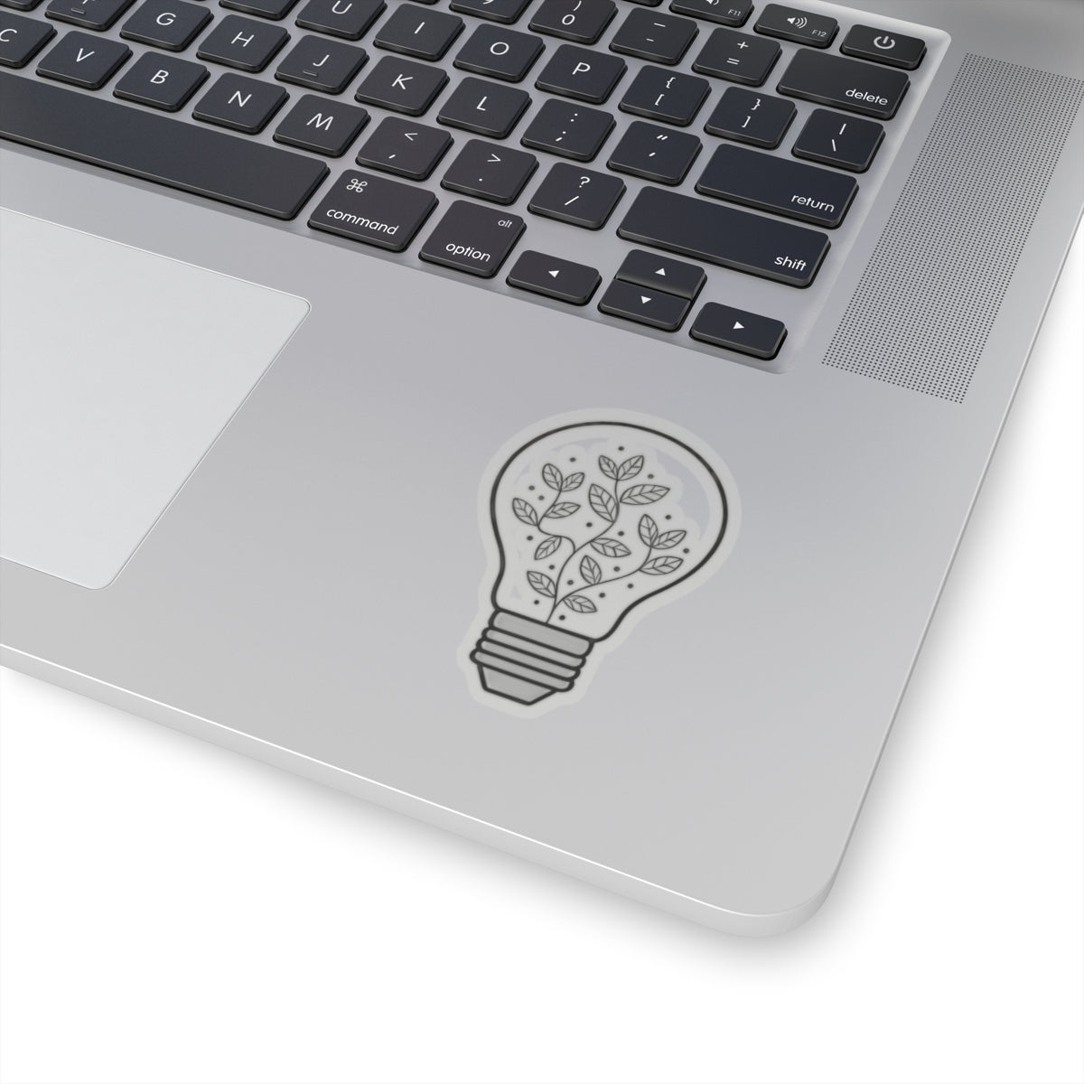 Lightbulb Plant Kiss-Cut Sticker — Botanical Idea Laptop Decal