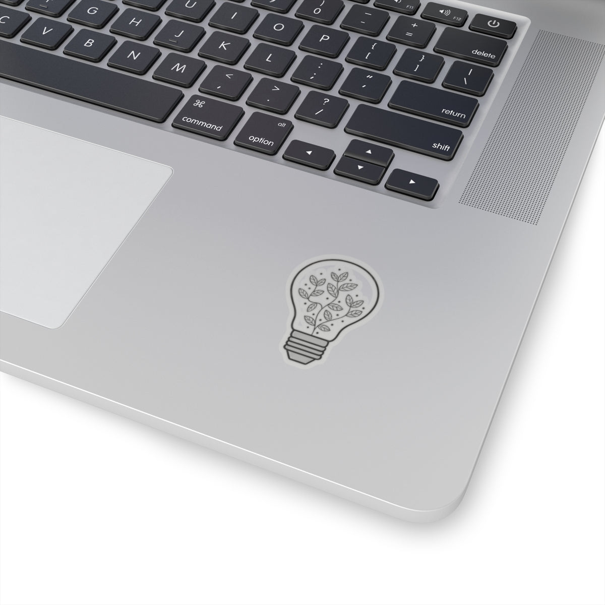 Lightbulb Plant Kiss-Cut Sticker — Botanical Idea Laptop Decal