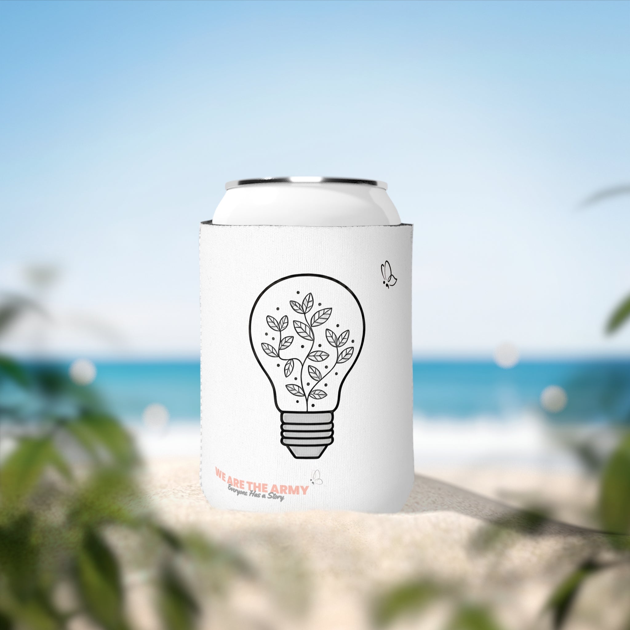 Light Bulb Can Cooler Sleeve — Self Love Club Aesthetic Light Bulb Koozie