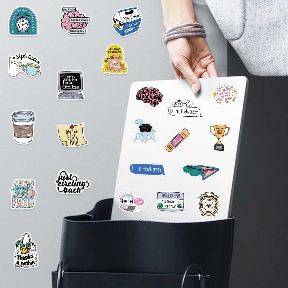 50PCS Funny Stickers